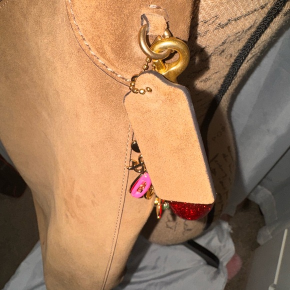 Coach Brooklyn 39 Suede Shoulder Bag